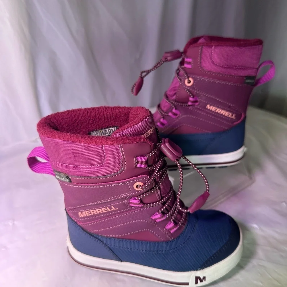 Merrell Women's Purple and Blue Winter Boots